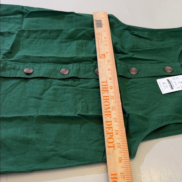 J. Crew Linen-blend button-front shell Size XS - Picture 5 of 9